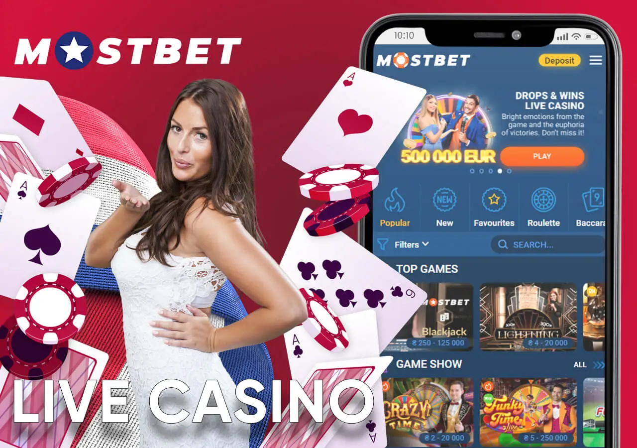 Lots of live casino games