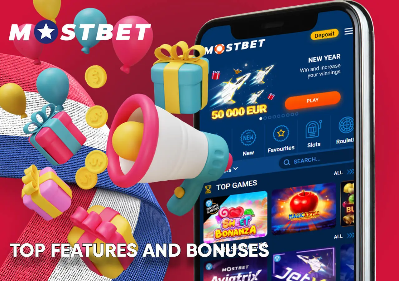 Casino features and bonuses