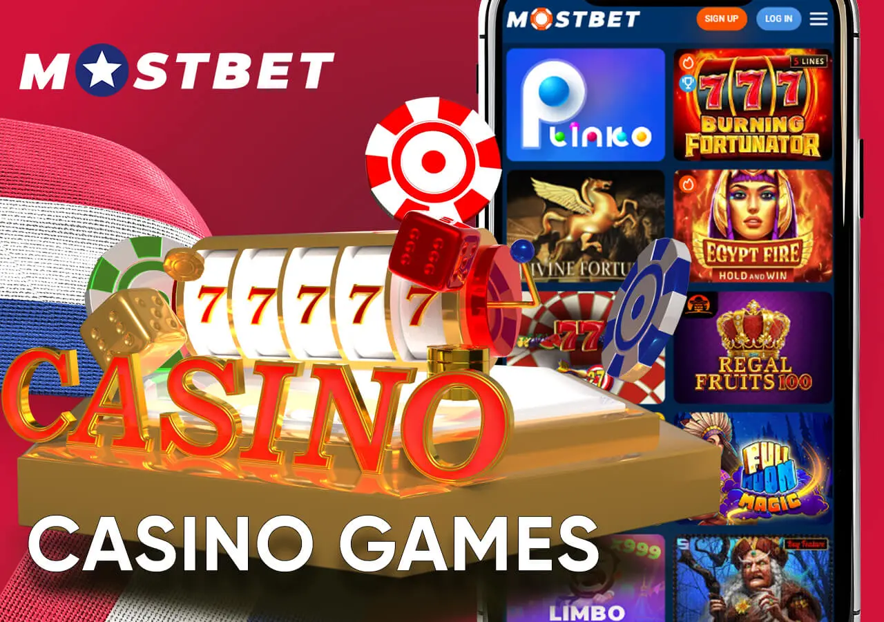 Huge selection of casino games